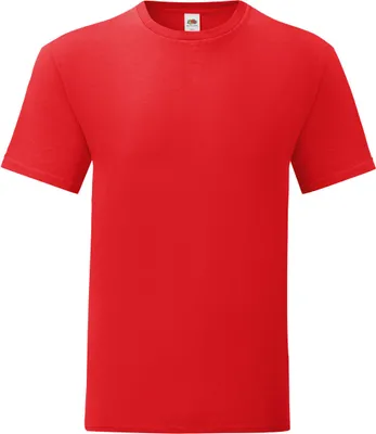 Produktbild von Fruit Of The Loom Herren T-Shirt Iconic PC3389 (4XL) (Rot)