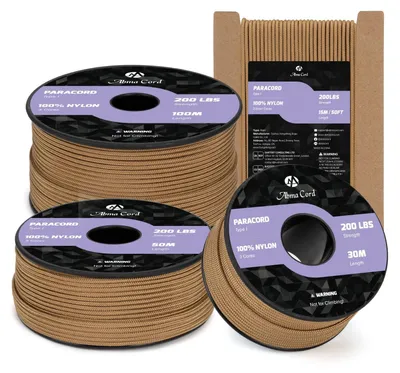 Productafbeelding van Paracord 2mm 100M Nylon Touw voor DIY en Outdoor