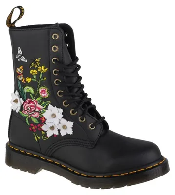 Immagine prodotto di Dr Martens 1490 Floral DM27453001, Stivali Bovver, donna, nero