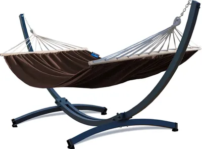 Obrázok produktu pre Potenza hojdacia sieť s rámom Pre dve osoby hojdacia sieť s tyčou 220x160 cm I Rám 350 kg