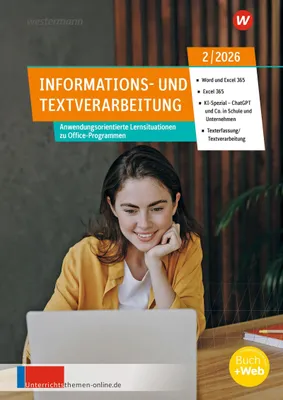 Produktbild von Unterrichtsthemen Informations- und Textverarbeitung