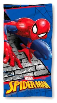 Zdjęcie produktu dla MARVEL - Plażowy ręcznik bawełniany Spiderman - oficjalny produkt akcesoryjny