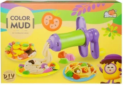 Produktbild von Kunststoffmasse mit Zubehör 4 Farben