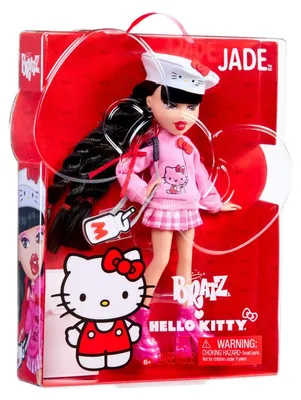 Productafbeelding van Bratz x Hello Kitty fashionpop – Jade, Mode-pop, Vrouwen, 6 jaar, Jongen/Meisje, Meerdere kleuren