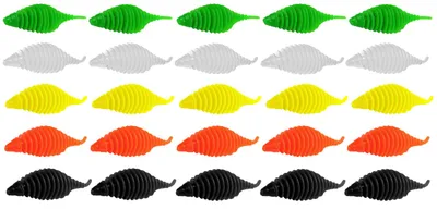 Produktbild von 25 FTM Omura Baits Pongo 6,5cm 3,2g Knoblauch - Forellenköder Angelset