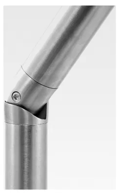 Produktbild von Flexibler Edelstahl-Gelenkbogen 0° - 90° (Ø 42,4 x 2,0 mm)