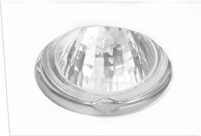 Productafbeelding van Inbouwspots, inbouwlamp LIZZY DS10, wit, vierkant, max. 35W, zonder lamp