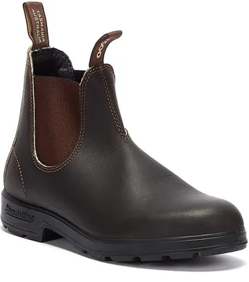 Produktbild von Blundstone Blundstone 500 Stout Braun Leather (500 Series) Rindsleder Größe: 38 Schmal