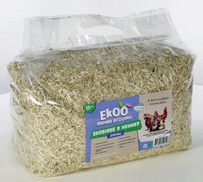 Productafbeelding van Ekoo Ecobiose hennep bodembedekking | stofarm | 10 liter of 30 liter 10 Liter