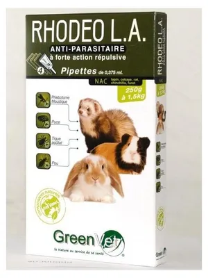 Produktbild von RHODEO L.A. Pipette gegen Parasiten für Katzen - GREENVET