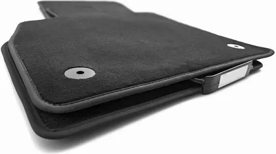 Image de Tapis de sol adaptables sur Audi TT 8S TTS Qualité Premium Tapis de sol 2 pièces velours anthracite nubuck