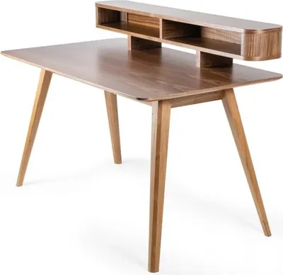 Produktbild von Schreibtisch Holz Möbel Computertisch Tisch Luxus Design Einrichtung Neu