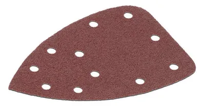 Image de Lot de 5 patins triangulaires auto-agrippants - grain 80 - 165x165x100 mm