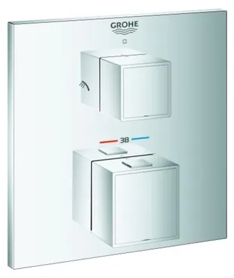 Produktbild von GROHE Grohtherm Cube, Chrom, 1 Stück(e)