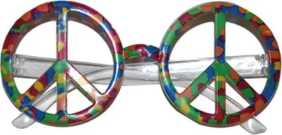 Produktbild von Brille Peace bunt