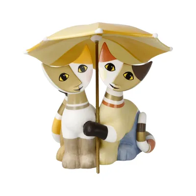 Produktbild von Goebel R. Wachtmeister Katzen Amici sotto l´ombrello Figur