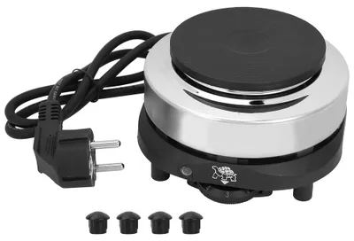 Produktbild von Tragbarer elektrischer Tischkocher für Tee, Kaffee, Küche, Einzelheizplatte (EU-Stecker)
