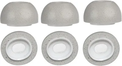 Produktbild von INF Ersatz-Ohrstöpsel aus Memory-Schaum für Airpods Pro-Kopfhörer, 3 Paar Grau