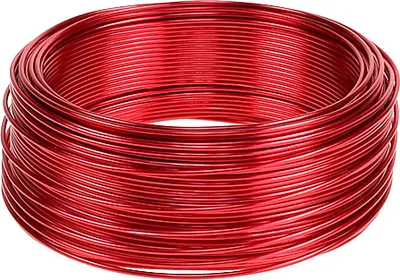 Produktbild von Basteldraht aus Aluminium für Schmuck, Floristik und kreative Handwerksprojekte