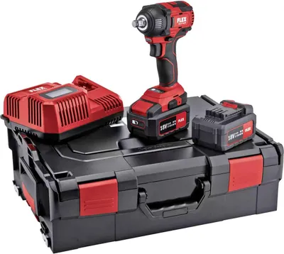 Produktbild von Flex IW 1/2" 18.0-EC/5.0 Set Akku Schlagschrauber