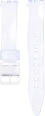 Obrázok produktu pre INF PVC Náhradný remienok na hodinky pre Swatch Transparentné 17 mm