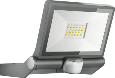 Produktbild von STEINEL XLED ONE, Grau, Aluminium, Wand, 23,5 W, LED, 2 Glühbirne(n)