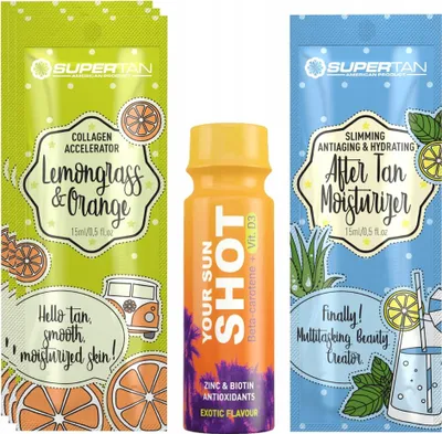 Obrázek produktu pro Supertan Lemongrass & Orange 3x 15ml urychlovač opalování +