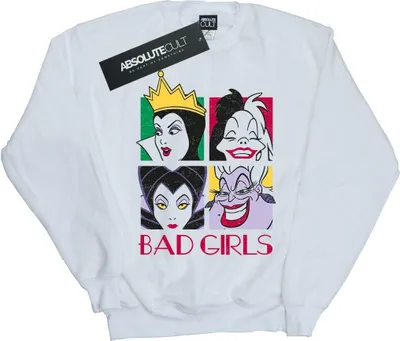 Produktbild von Disney - "Bad Girls" Sweatshirt für Damen BI50389 (S) (Weiß)
