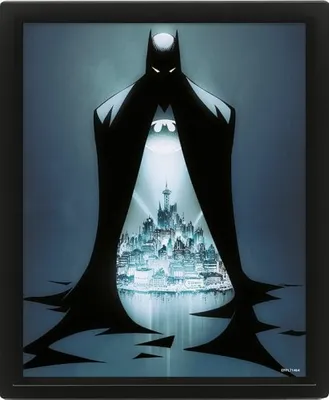 Produktbild von DC Comics 3D-Effekt Poster Set Batman Gotham Protector 26 x 20 cm (3)