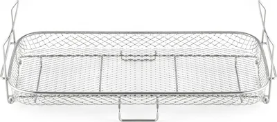 Immagine prodotto di Accessori per friggitrice ad aria calda, Cestello per arrostire per Cosori TwinFry, Cestello da forno multifunzionale, Ideale per patatine e pollo, Lavabile in lavastoviglie, Acciaio inossidabile