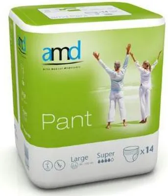 Image de AMD Pant Super Large - 12 paquets de 14 protections