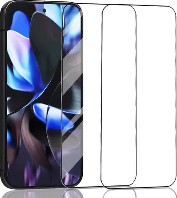 Produktbild von 2-Pack Google Pixel 9 Pro Displayschutzfolie - Gehärtetes Glas 9H - Super Qualität 3D