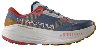 Produktbild von Laufschuhe Trail Damen La Sportiva Prodigio Max-Blau/Gelb-38 1/2