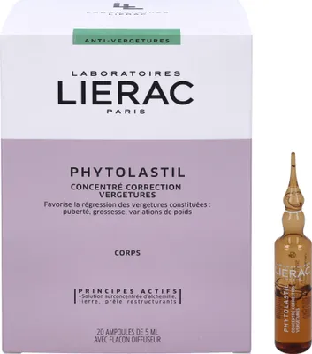 Produktbild von Lierac PHYTOLASTIL, Körperserum, Frauen, Jeder Hauttyp, Anti-Dehnungsstreifen, Reparatur, Ampulle, Frankreich