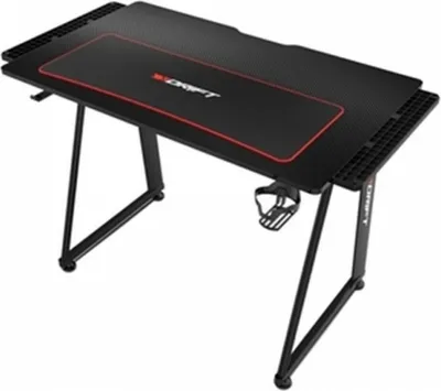 Produktbild von DRIFT DZ75, Gerade, Rechteckige Form, Gaming, Karbonfaser, Schwarz, Schwarz, Rot
