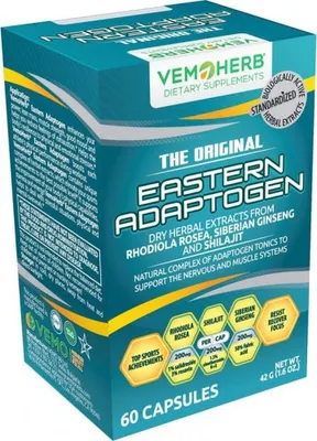 Obrázok produktu pre Vemoherb Eastern Adaptogen Complex | Rhodiola + enen + shilajit