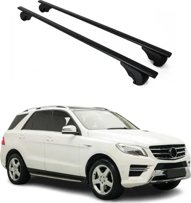 Immagine prodotto di Barre portatutto trasversali per Mercedes Classe M W166 2011-2015 Ferro Nero