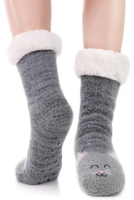 Produktbild von Warme Socken für Damen, ideal für den Hausgebrauch