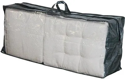 Produktbild von Lesliliving Lesliliving Garden Kissenbezug mit Reißverschluss - 125 x 32 x 50 cm - Grün/Grau