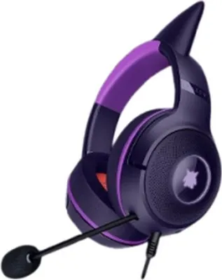 Produktbild von Razer Kraken Kitty V2 Pokémon Gengar Ed., Gaming-Headset, (USB-A)