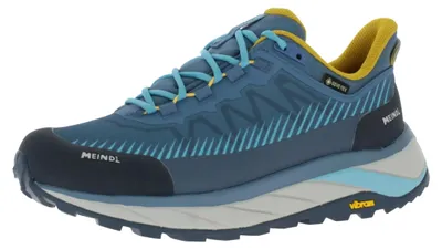 Produktbild von Meindl Eldora Lady GTX wasserdichte und leichte Damen Multifunktionsschuhe mit Goretex und Vibramsohle Jeans/Ocker UK 7