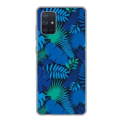 Produktbild von MuchoWow® Handyhülle Schutzhülle Hülle für Samsung Galaxy A51 Tropisch - Design - Blätter Silikon Softcase Handy Hülle - Schutzabdeckung