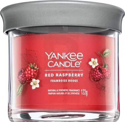 Zdjęcie produktu dla Yankee Candle 2654105E, Okrągły, Czerwony, Malina, 30 h, 1 szt.