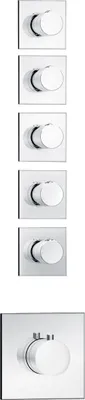 Produktbild von Soho 5 Wege Unterputz Thermostat Armatur inkl UP-Körper