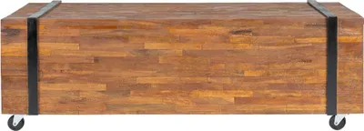 Obrázok produktu pre vidaXL Konferenčný stolík 110x45x38 cm Teakové masívne drevo