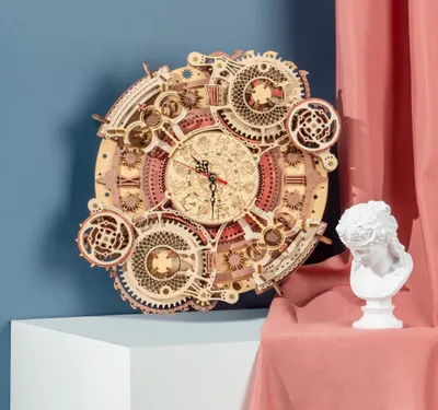 Produktbild von Zodiac Wanduhr & Kalender aus Holz