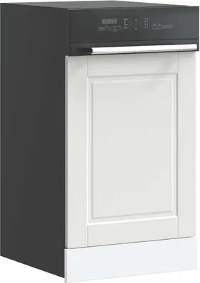 Produktbild von "im Angebot" Geschirrspülerblende Porto Weiß 45x1,5x67 cm Holzwerkstoff - Küchenschränke CC23994