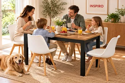 INSPIRO Essgruppe – Platz für gemeinsame Mahlzeiten mit der Familie