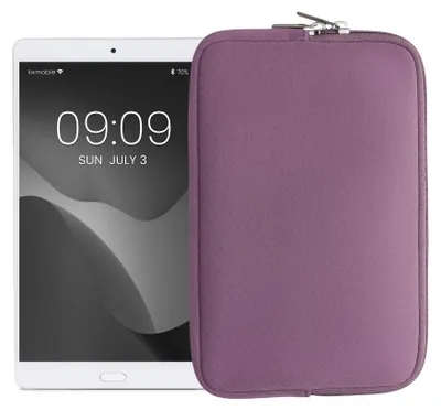 Produktbild von kwmobile Tablet Hülle kompatibel mit 8"-8,4" Tablet - Universal Neopren Tasche Cover Case - Schutzhülle Sleeve in Lavendel