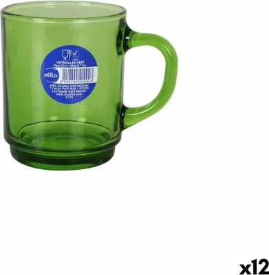 Obrázek produktu pro duralex versailles zelený hrnek 260 ml (12 kusů)
